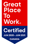 Great Place to Work Certification Badge June 2020
